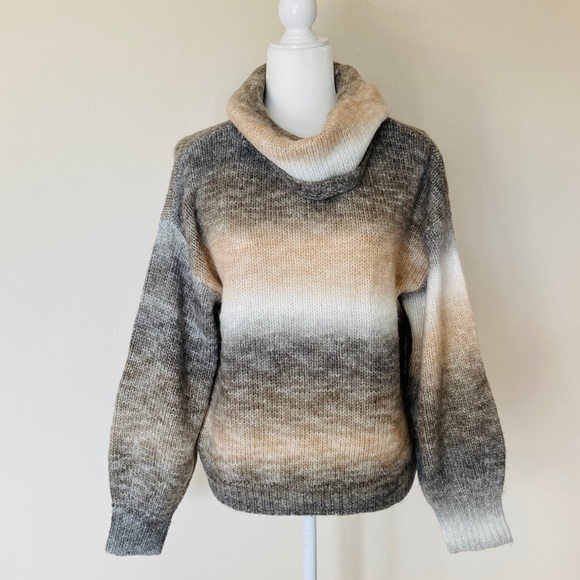 ALISON ANDREWS Women’s Sweater Knit Size M Turtleneck Pullover Tops - Picture 10 of 10